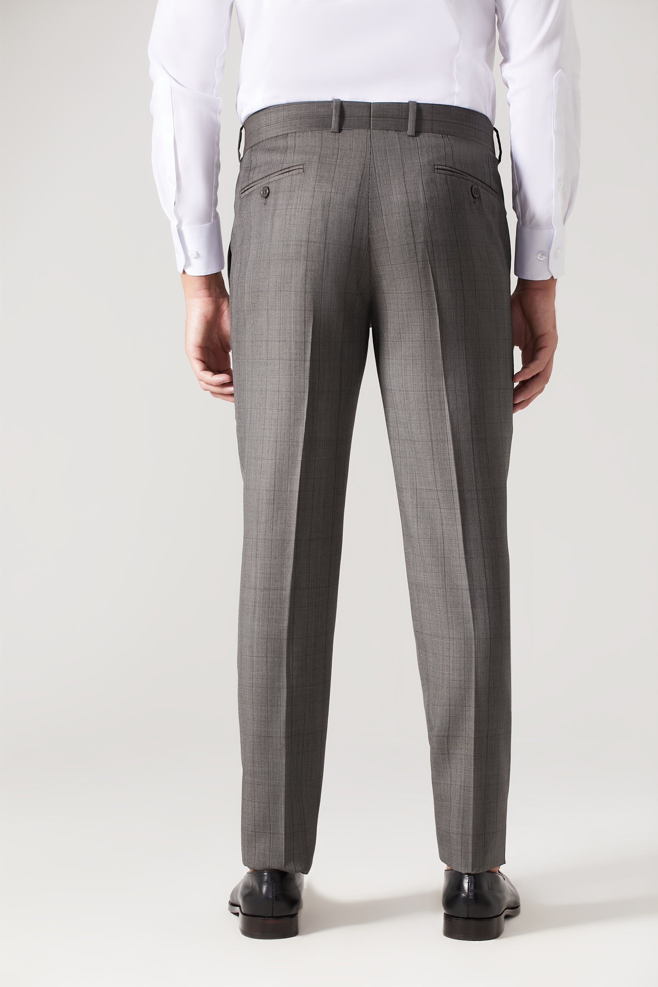 Calça Lã Super 120 Príncipe de Gales