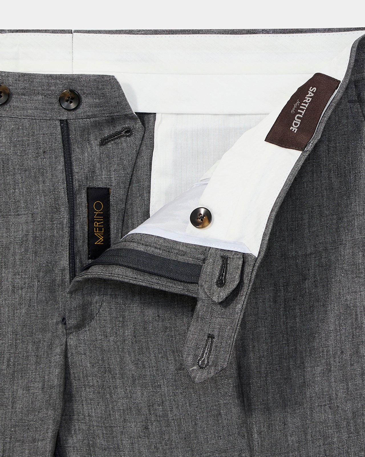 Calça Linho Livorno cinza