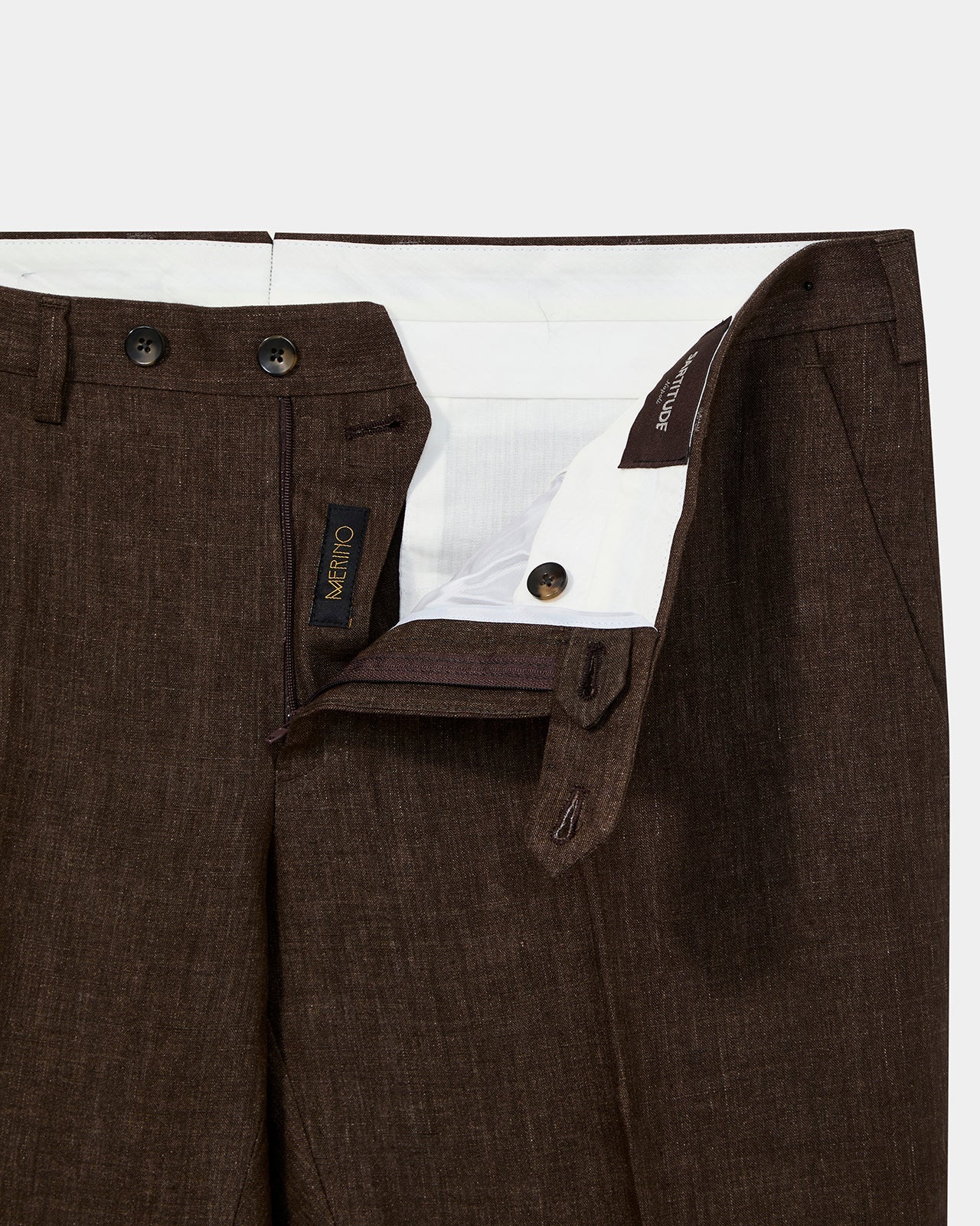 Calça Linho Livorno marrom