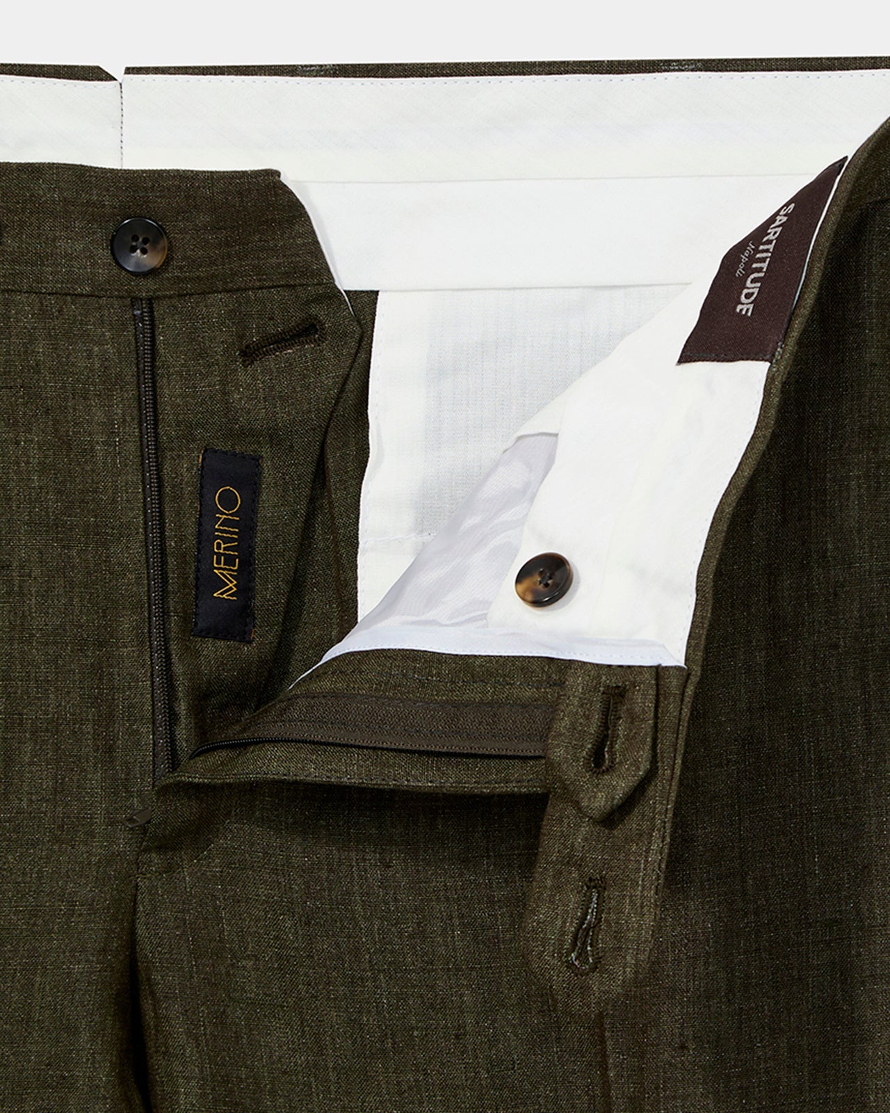 Calça Linho Livorno verde