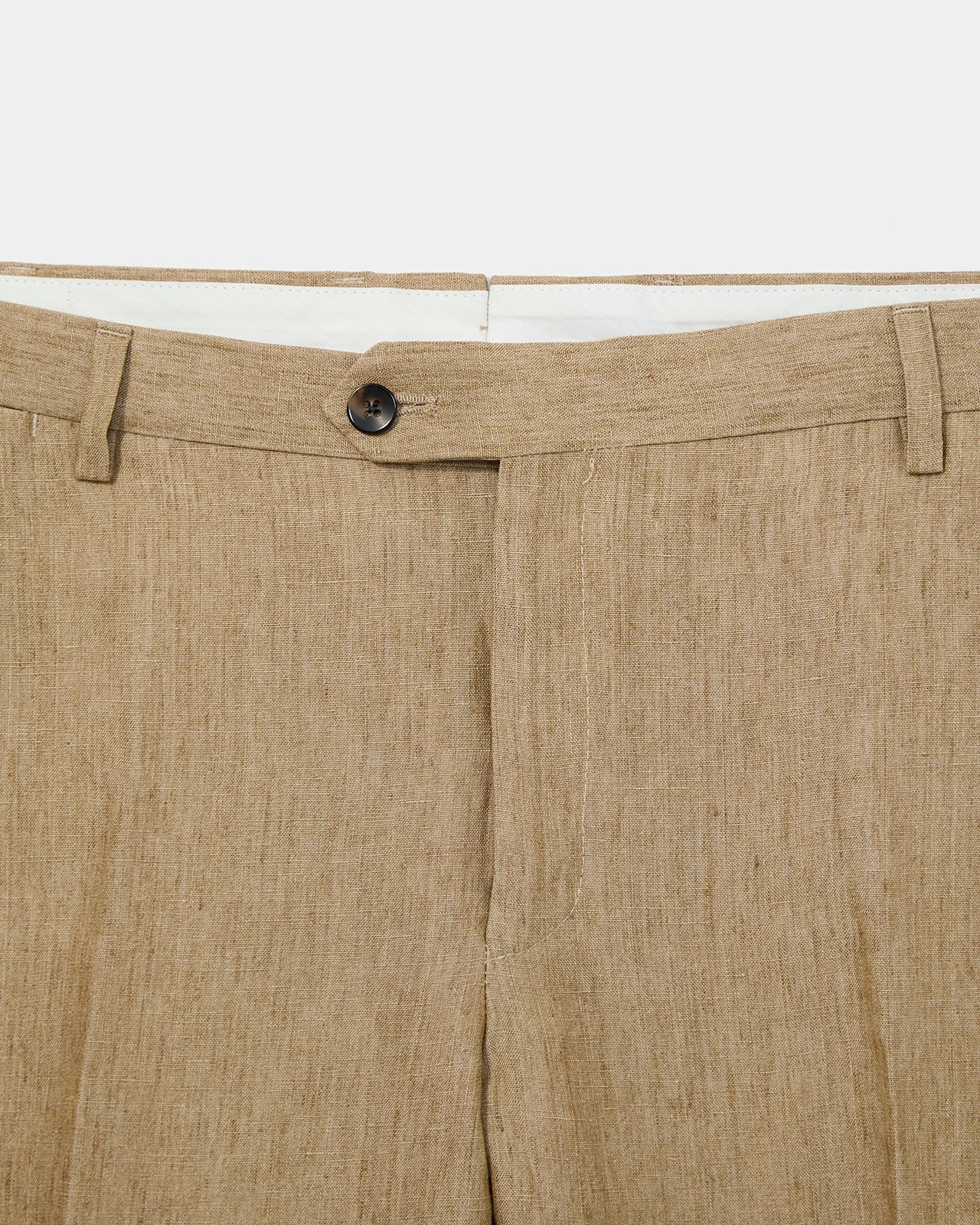 Calça Linho Livorno caqui