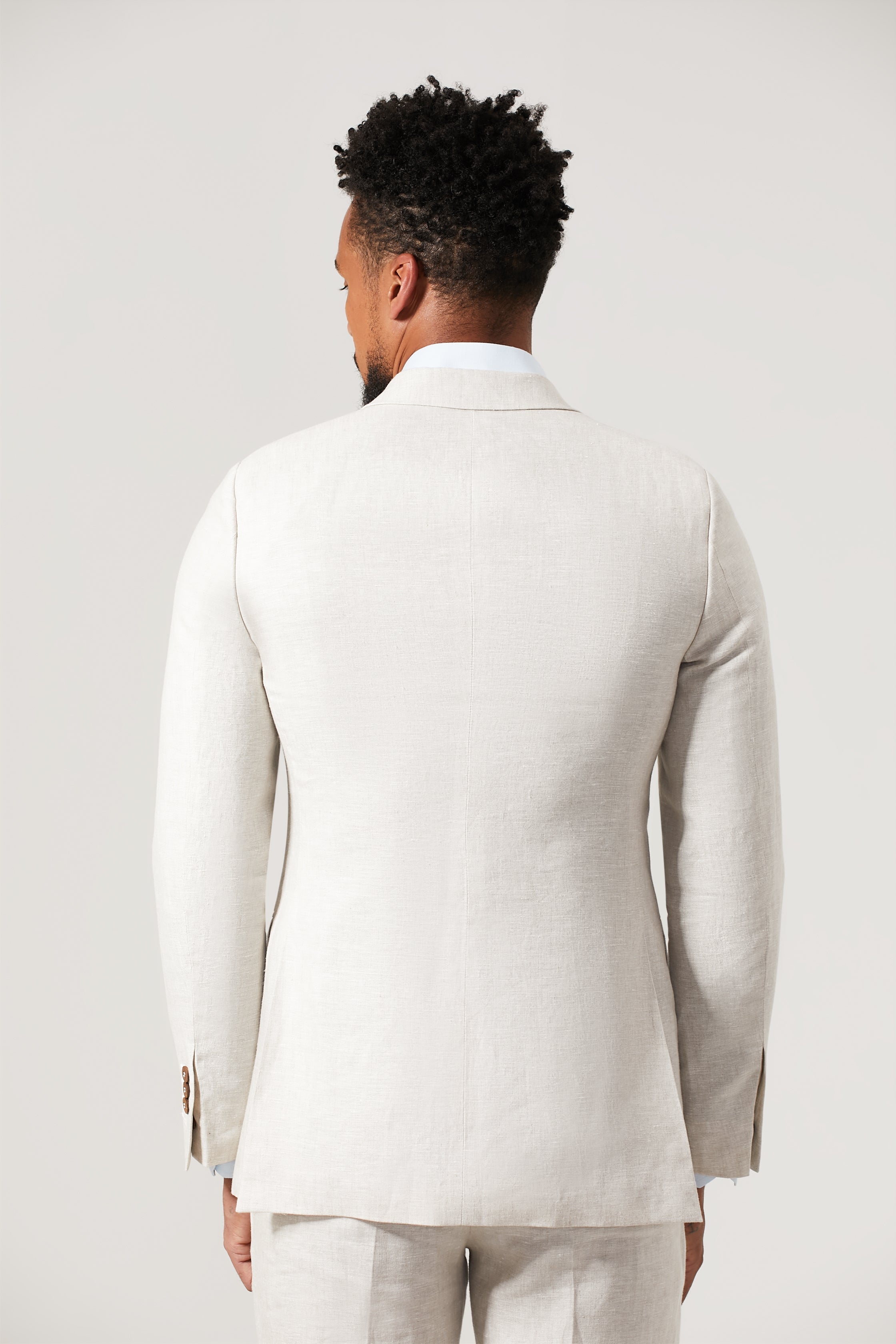 Paletó Linho 100% - Off White